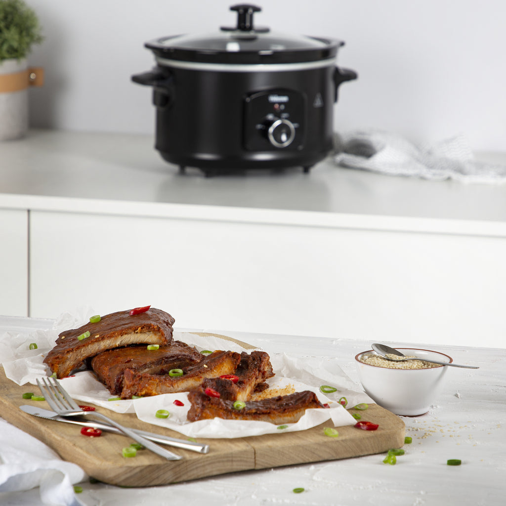 Tristar Slow Cooker VS-3915 - Black/Stainless Steel, 3.5 L Capacity