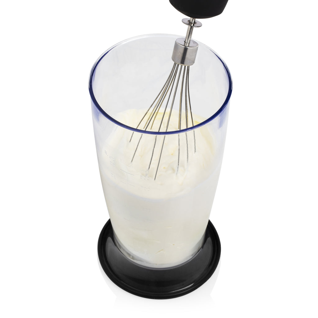 Princess 221221 Hand Blender Set Black/Stainless Steel