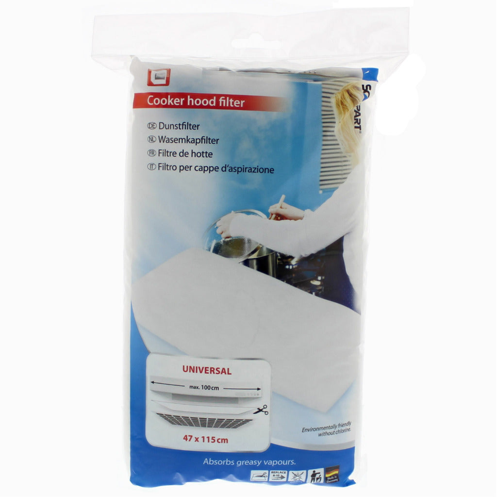 Scanpart L002 Grease Filter - Compact 47x115 - Chloride-Free