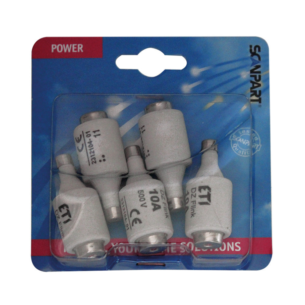 Scanpart Fuses 10A - Pack of 5 Pieces