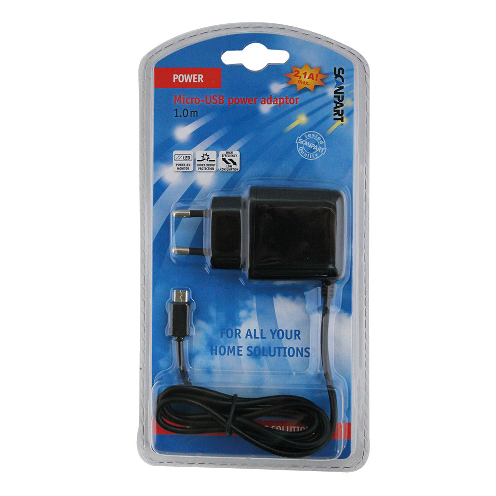 Scanpart USB 220V Adapter Micro USB 2.1A