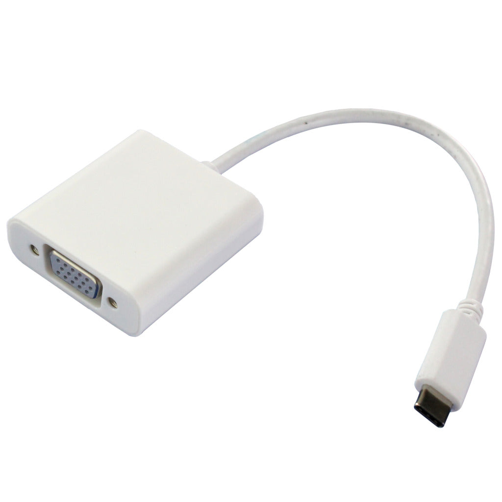 Scanpart USB C to VGA Adapter White