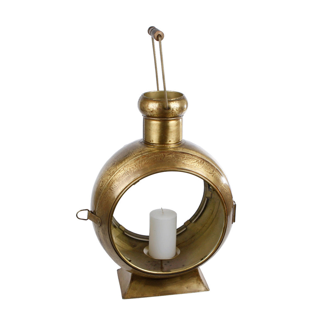 Antique Lantern Berend 33x23x46 cm Gold/Glass/Metal
