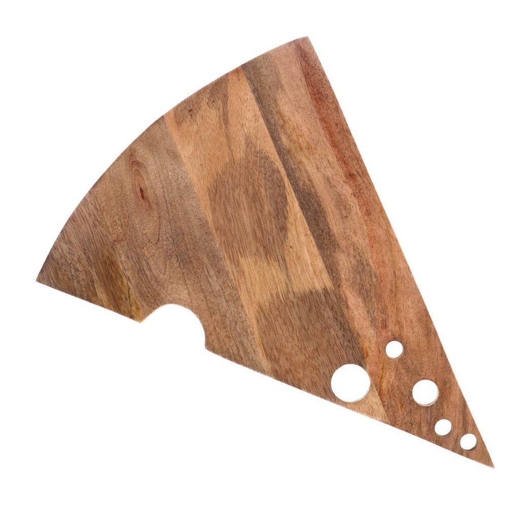 Mango Wood Serving Board Cheese Wedge 38x28x2.5 cm
