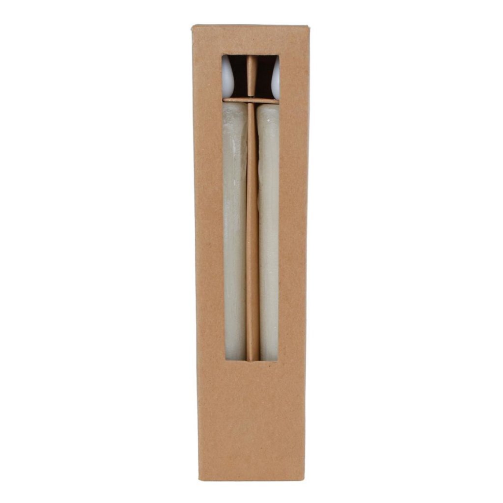 LED Candles with Remote Control 2 Pieces Ivory