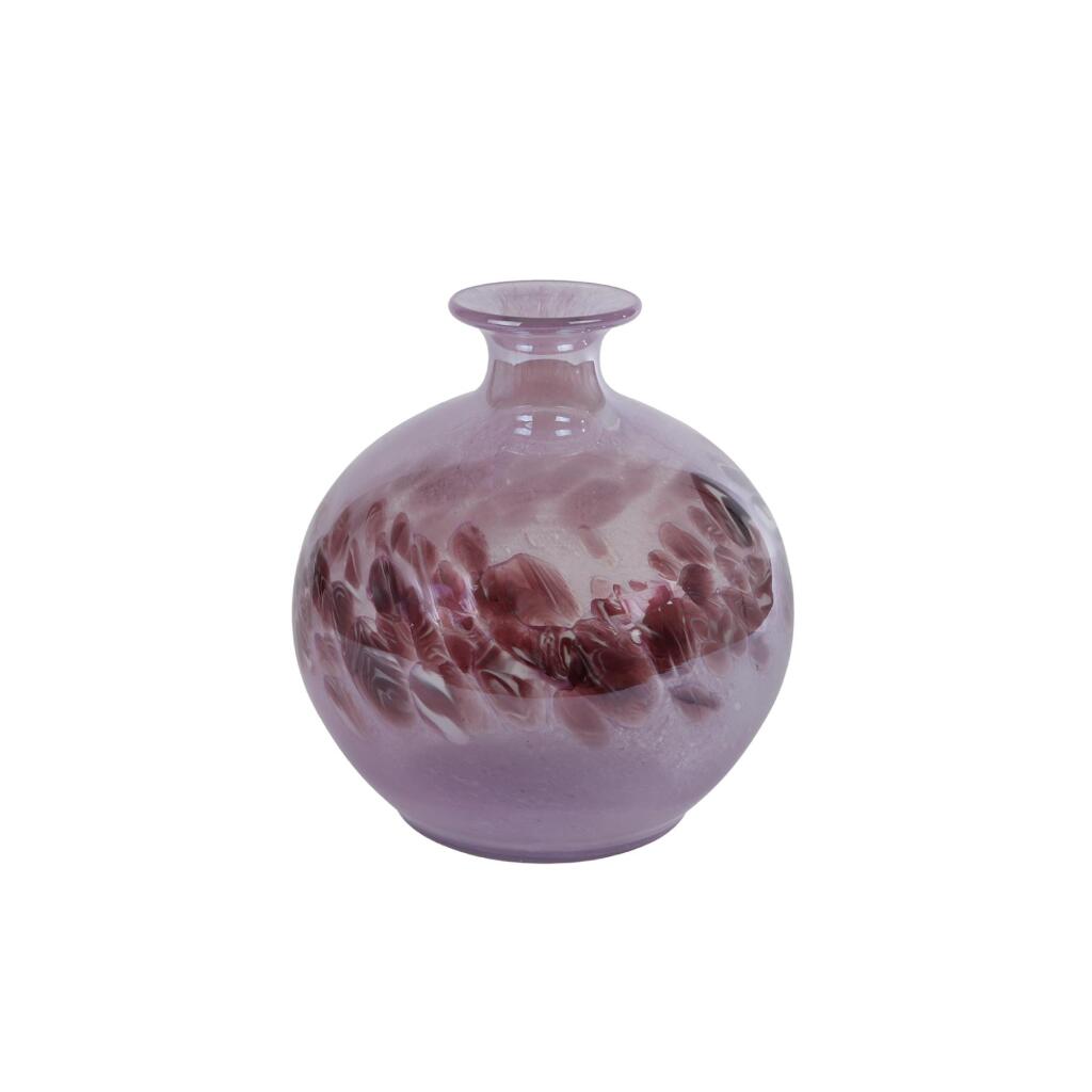 Orla Glass Vase 22x22x23.5 cm Purple