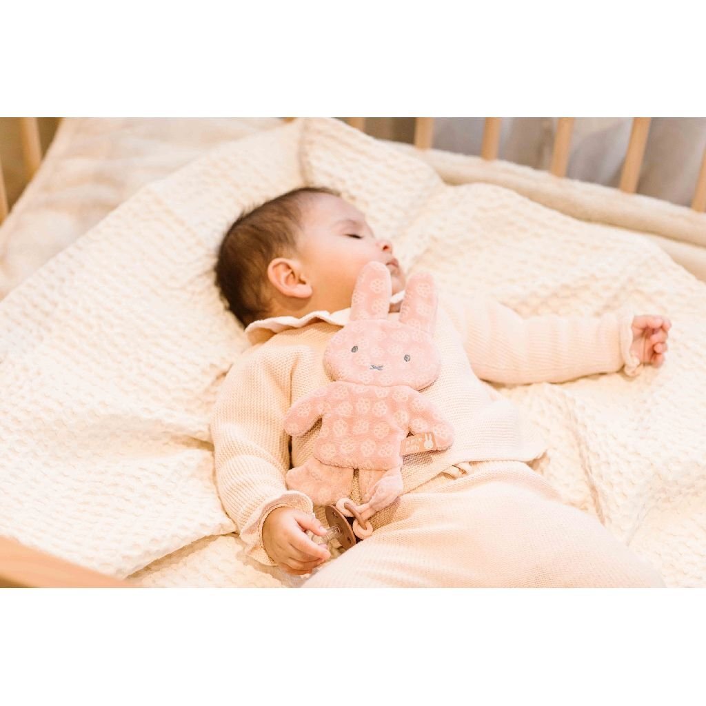 Miffy Plush Pacifier Cloth Pink