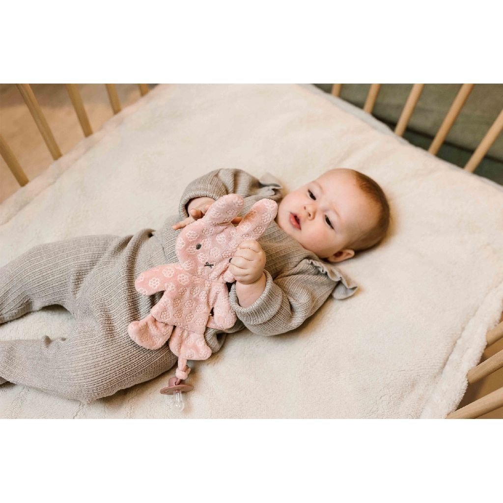 Miffy Plush Pacifier Cloth Pink