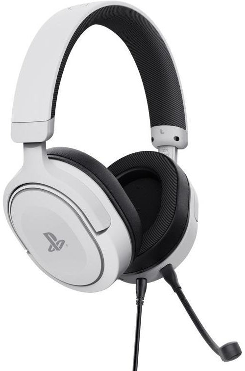 Trust GXT 498 FORTA - Headset - ohrumschließend - kabelgebunden - 3,5 mm Stecker - weiß (24716) afbeelding 1