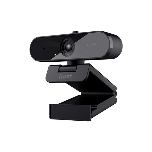 Trust TW-200 Webcam 1920 x 1080 Pixel USB Schwarz (24734) afbeelding 1