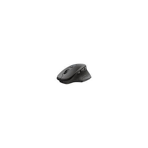 Trust Ozaa - Maus - für mehrere Geräte - Für Rechtshänder - optisch - 6 Tasten - kabellos - 2,4 GHz, Bluetooth - kabelloser Empfänger (USB) - Schwarz (24819) afbeelding 2