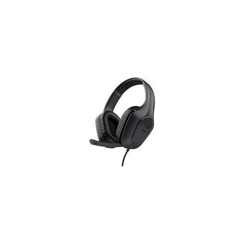 Trust GXT 415 Zirox - Headset - ohrumschließend - kabelgebunden - 3,5 mm Stecker - Schwarz (24990) - 8713439249903 - image 1