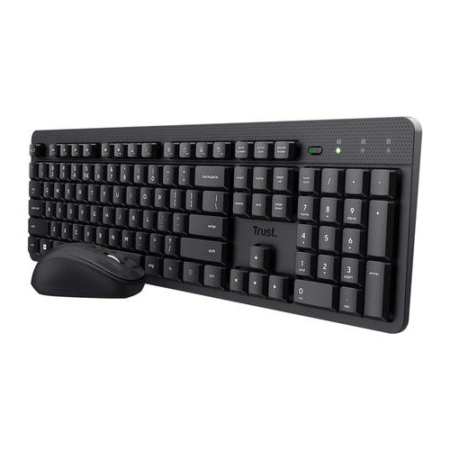 Trust Ody II Tastatur Maus enthalten Büro RF Wireless QWERTZ Deutsch Schwarz (25021) - 8713439250213 - image 1
