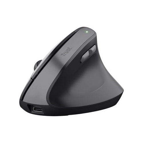 Trust TM-270 - Maus - ergonomisch - Für Rechtshänder - optisch - 6 Tasten - kabellos - 2,4 GHz - kabelloser Empfänger (USB) - Schwarz (25371) - 8713439253719 - image 1