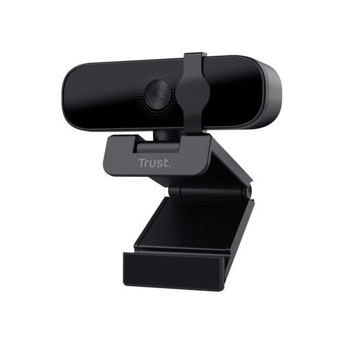Trust | Webcam | 25548 1080p Full HD - For PC And Laptop | Built-In Microphone | USB Plug And Play afbeelding 1