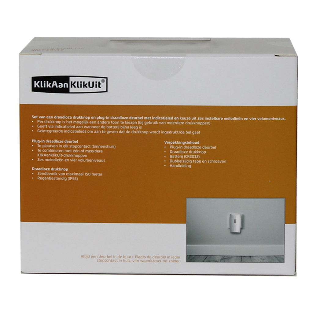 KlikAanKlikUit Kaku Wireless Doorbell ACDb-8000