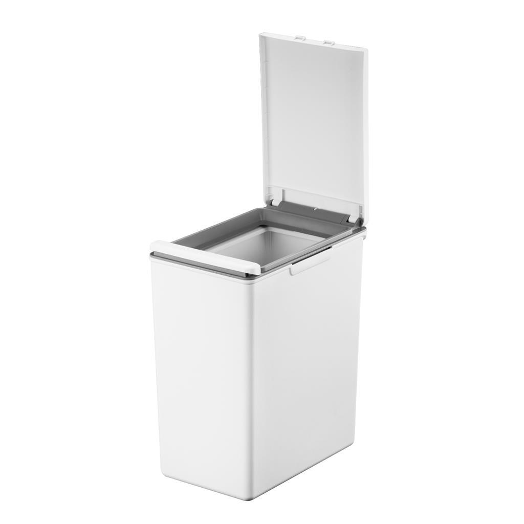 EKO Morandi Touch Trash Can 20 L White
