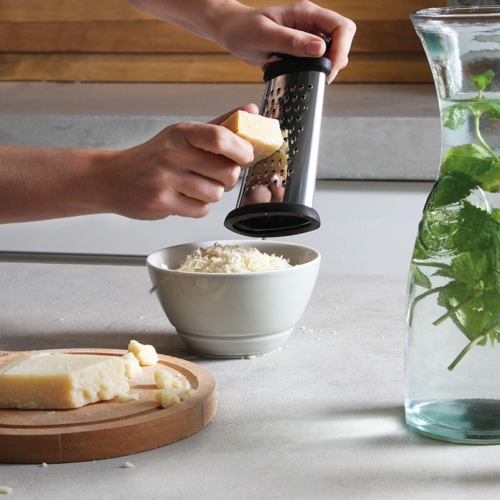 Boska Trio Formaggio Grater Stainless Steel/Black