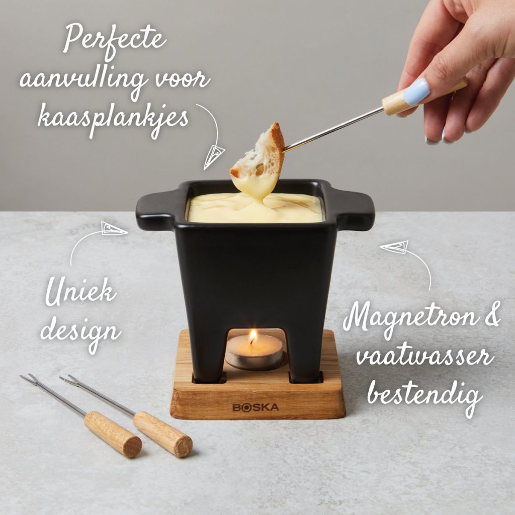 Boska Tapas Black Fondue Nero