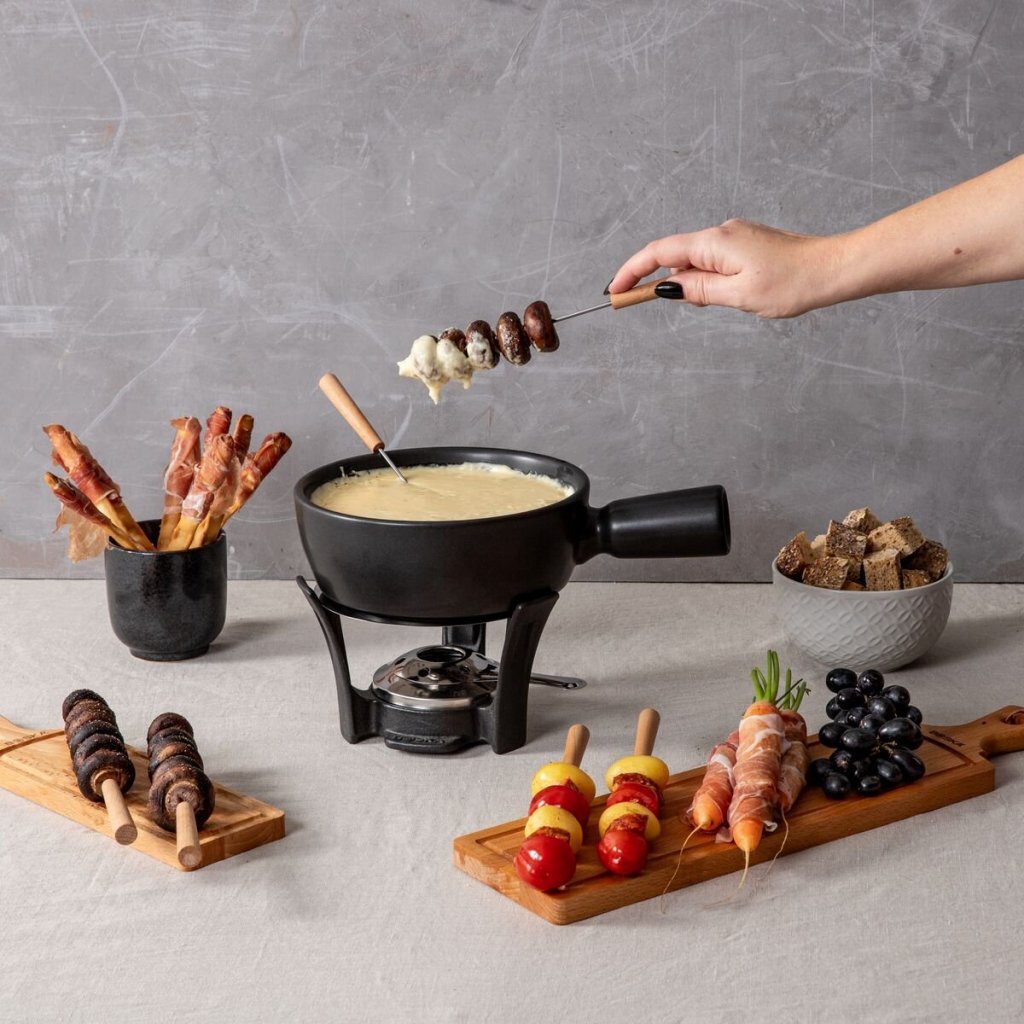 Boska Fondue Set Nero 1.3 L Black
