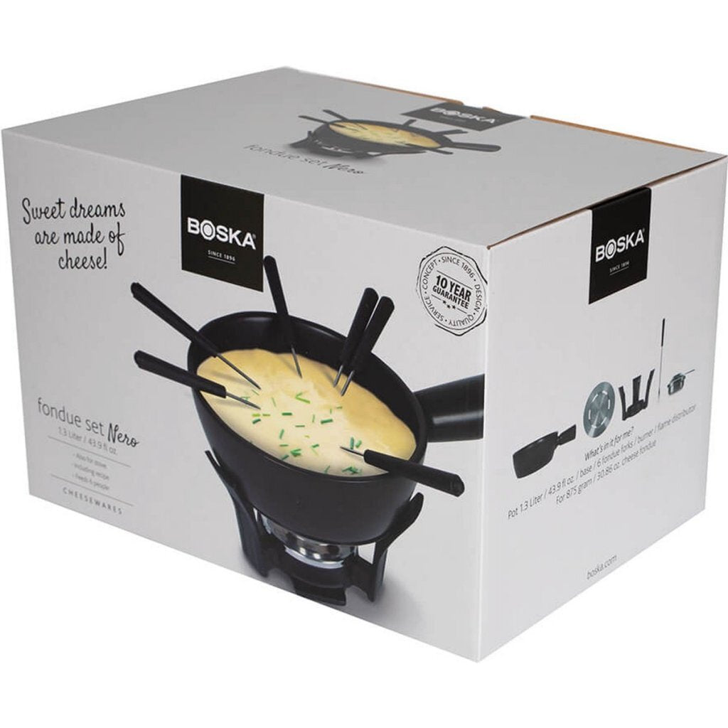 Boska Fondue Set Nero 1.3 L Black