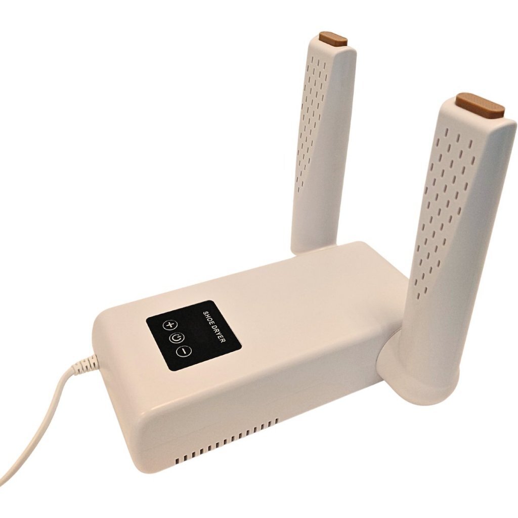 Mesa Shoe Dryer - White - 160W - Maximum Temperature 55°C - Automatic Shut-off - 1.5 m Cord