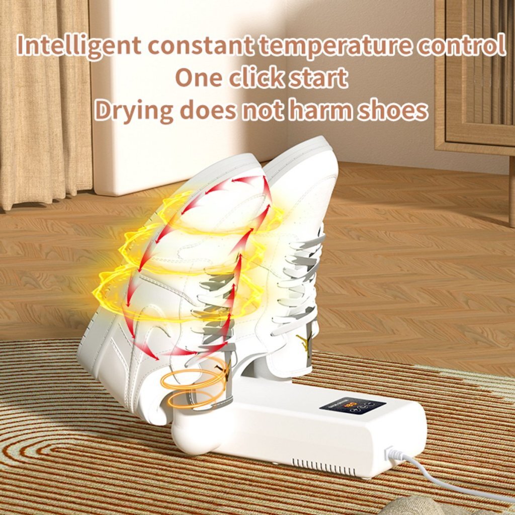 Mesa Shoe Dryer - White - 160W - Maximum Temperature 55°C - Automatic Shut-off - 1.5 m Cord
