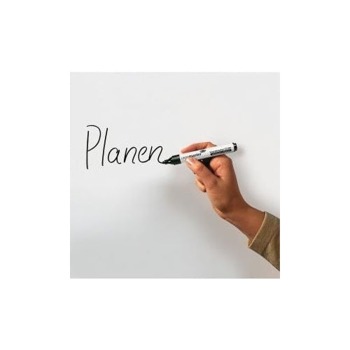 Legamaster | Marker Pen TZ 100 Alcohol Ink | For Plastic And Nonporous Surfaces | Black White Blister Pack afbeelding 1