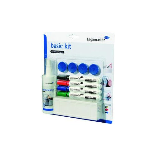 Legamaster BASIC Whiteboard Zubehörset 10-tlg. - Mehrfarbig - Deutschland - Legamaster UNIVERSAL - 226 mm - 45 mm - 255 mm (7-125100) afbeelding 1