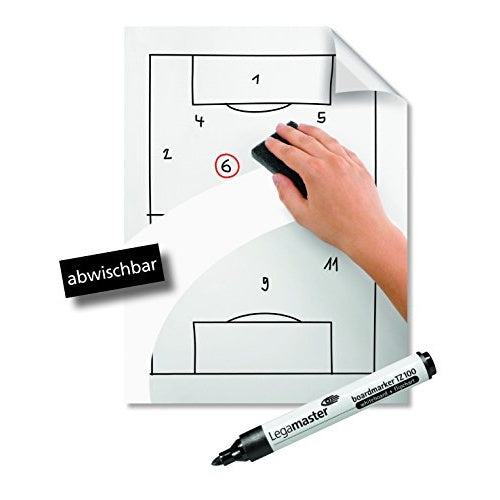Legamaster Magic-Chart Whiteboard Folie 60x80cm - 600 mm - 0,0500 mm - 588 g - 62 mm - 650 mm - 62 mm (7-159100) afbeelding 2