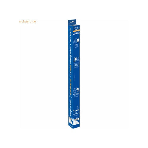 Legamaster Magic-Chart Flipchart Folie 90x120cm - 1200 mm - 0,0500 mm - 810 g - 63 mm - 963 mm - 63 mm (7-159054) afbeelding 1