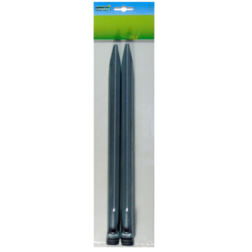 Campking 10 Tent Pegs Semi-Round 24 cm
