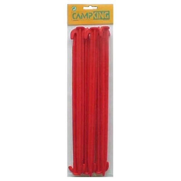 Campking Plastic Tent Pegs 30 cm 6 Pieces