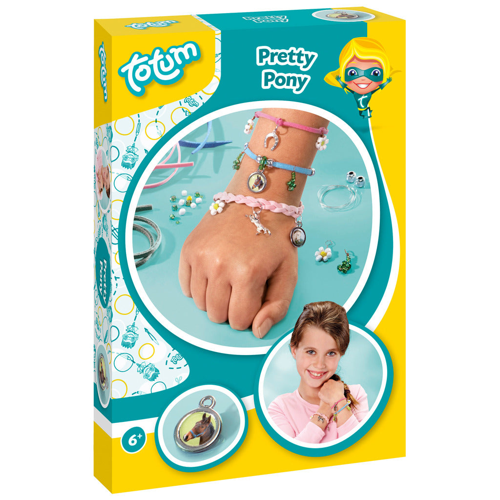 Totum Pretty Pony Craft Set with Horse Charms