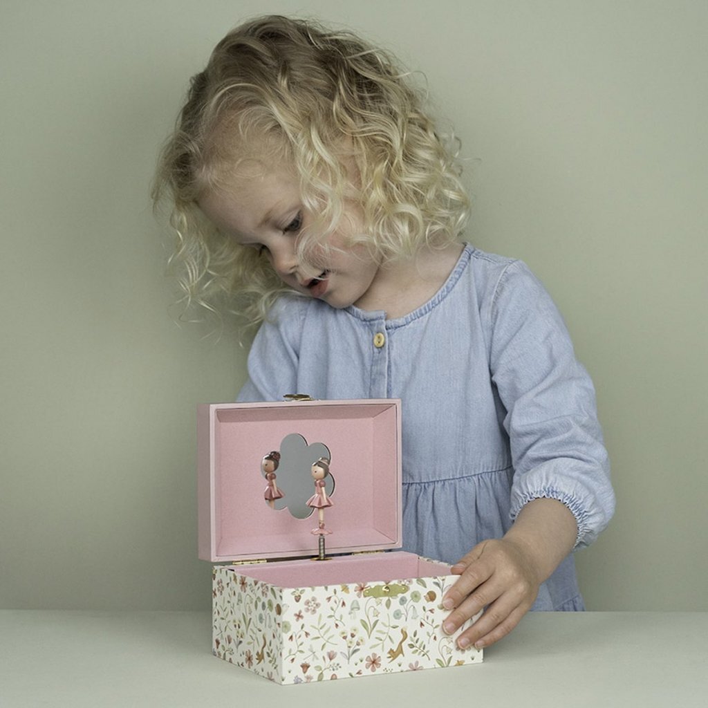 Little Dutch Jewelry Box with Music Pink
