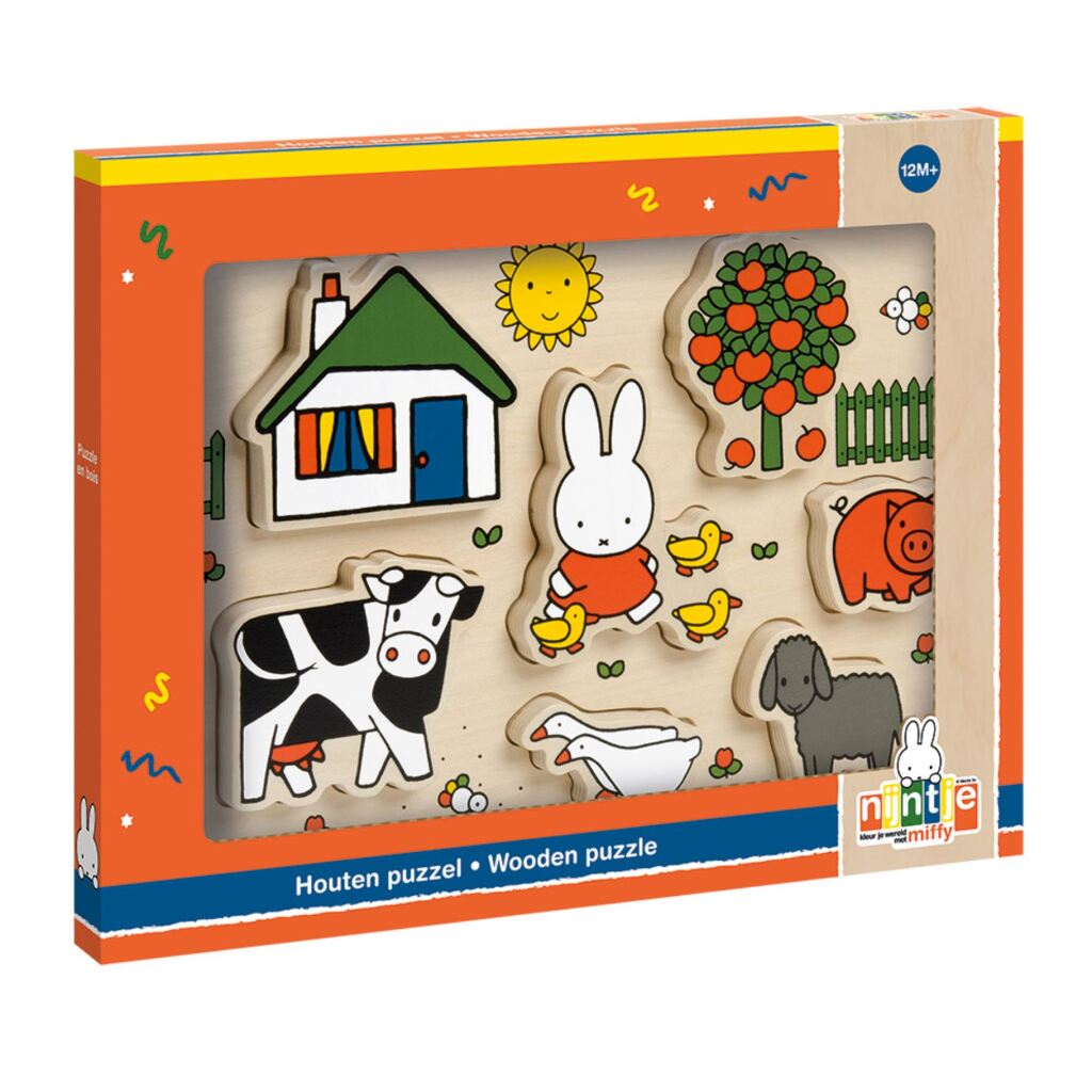Miffy Wooden Puzzle 7 Pieces