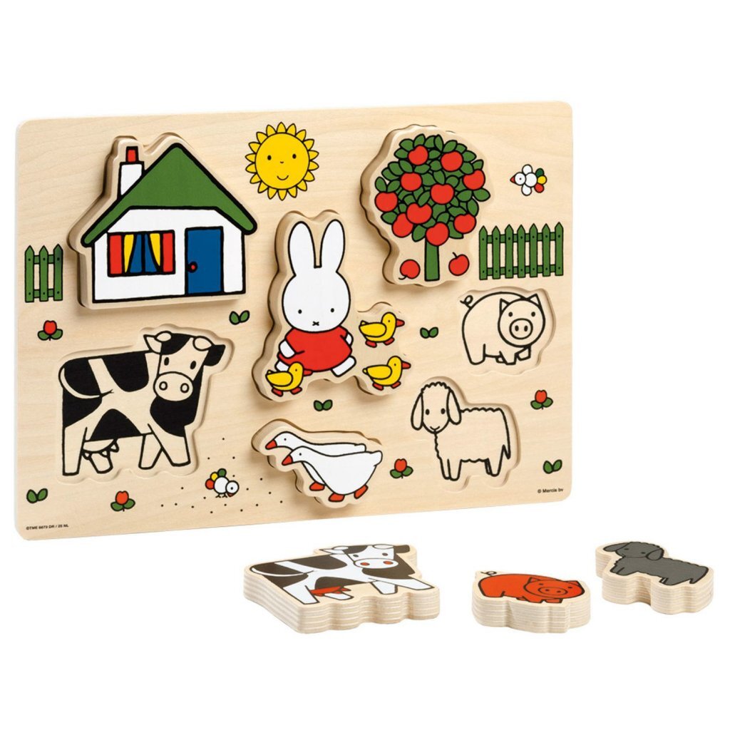 Miffy Wooden Puzzle 7 Pieces