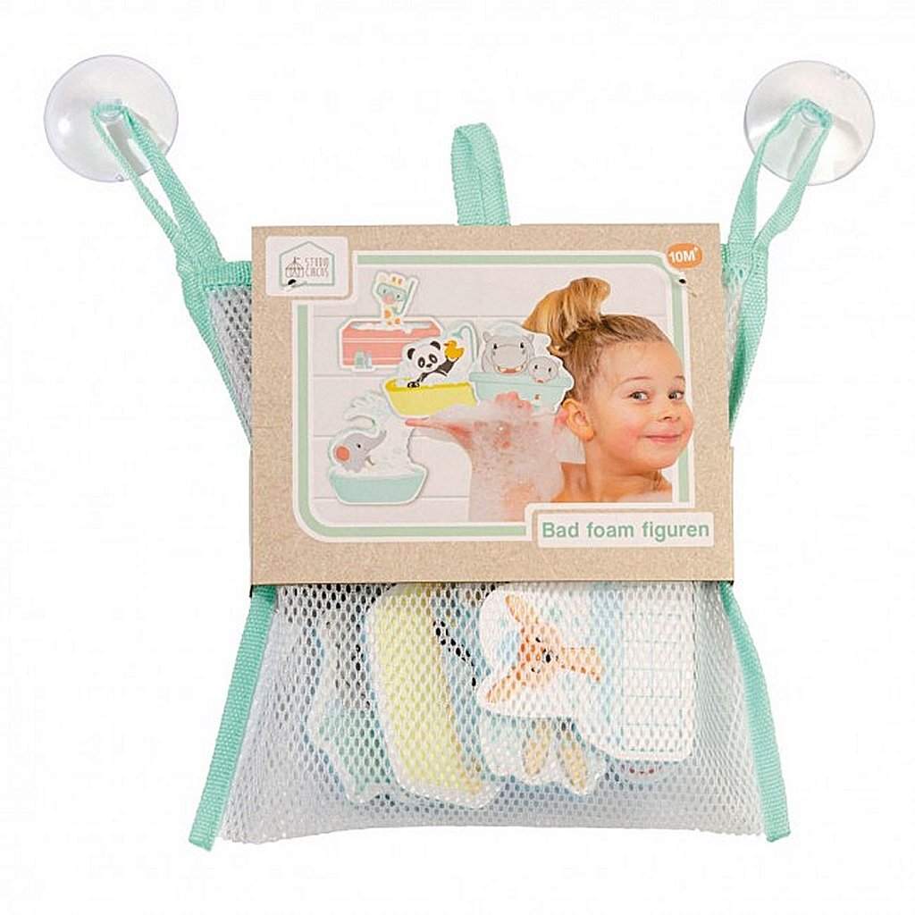 Studio Circus Bath Foam Figures Friends - Fun Bath Toys for Kids