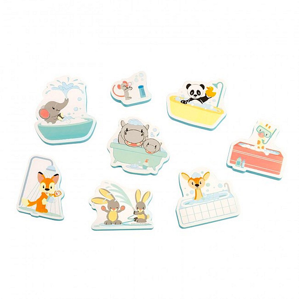 Studio Circus Bath Foam Figures Friends - Fun Bath Toys for Kids
