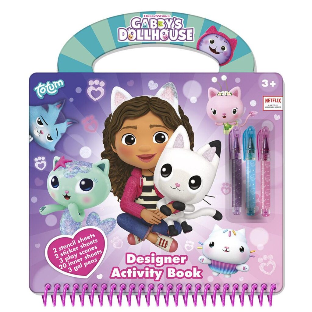 Gabby's Dollhouse Activity Book for Kids