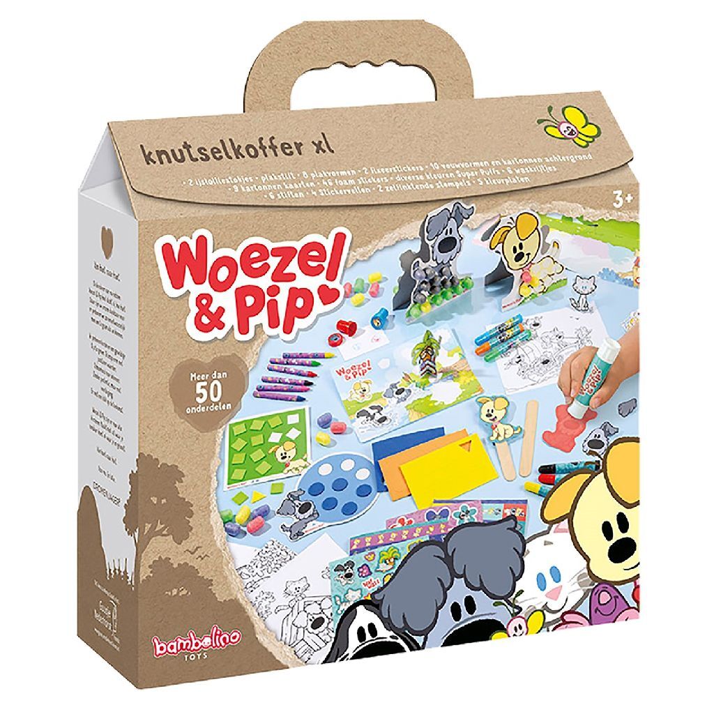 Woezel and Pip Craft Case - Craft Supplies for Ages 3+
