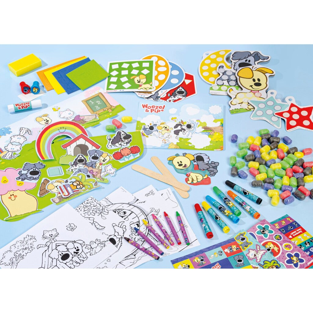 Woezel and Pip Craft Case - Craft Supplies for Ages 3+