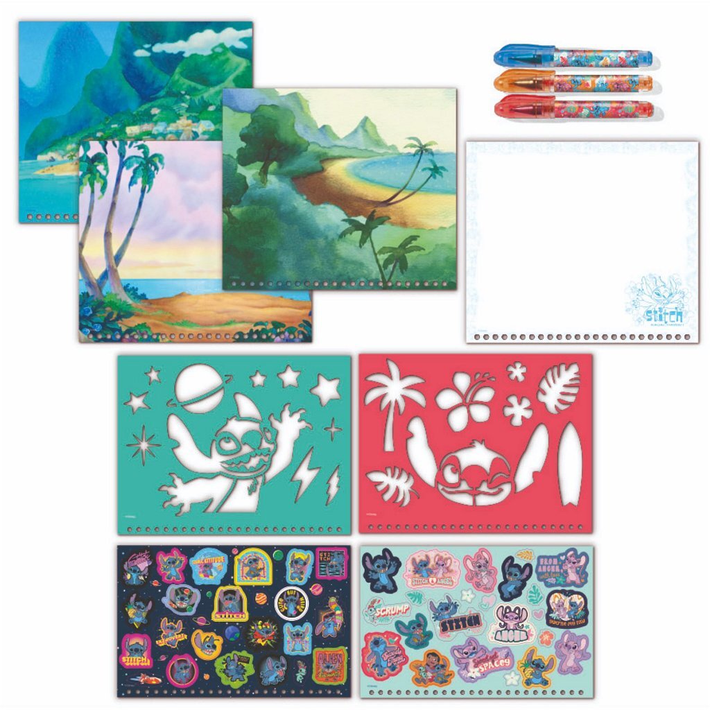 Totum Disney Stitch Activity Book for Kids