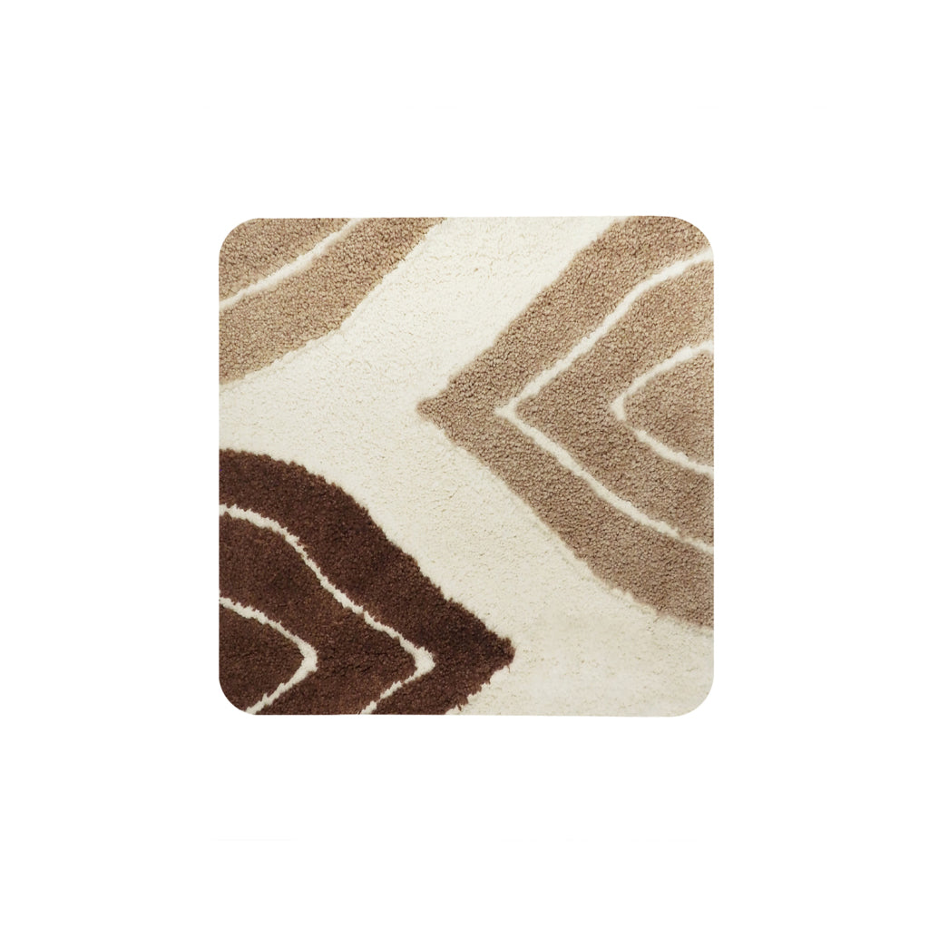 Dutch House Bidet Mat Paris 60x60 cm Brown