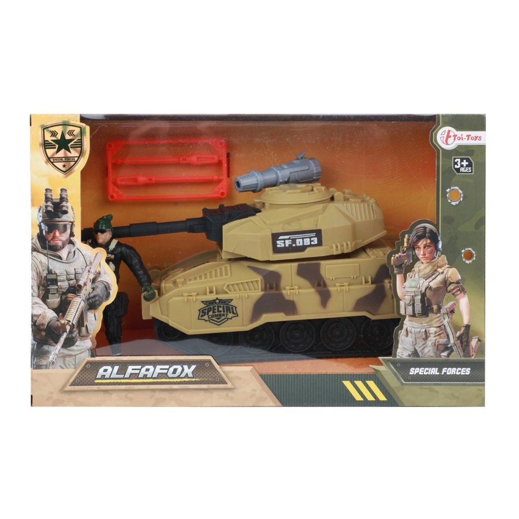 Toi-Toys Alfafox Tank with Figure