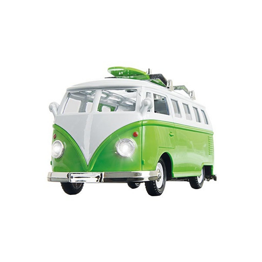 Metal VW Bus + Light and Sound Assortment - Random Color