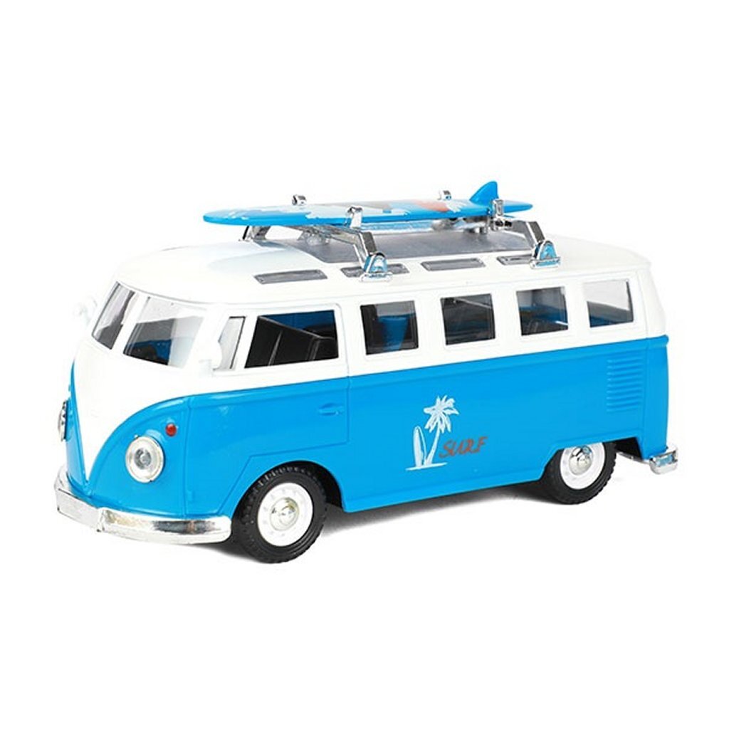 Metal VW Bus + Light and Sound Assortment - Random Color
