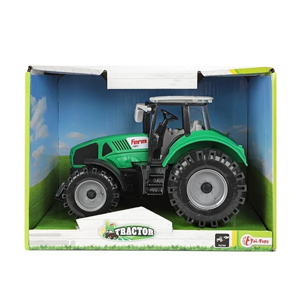 Tractor 19 cm Green - Toy Car for Children