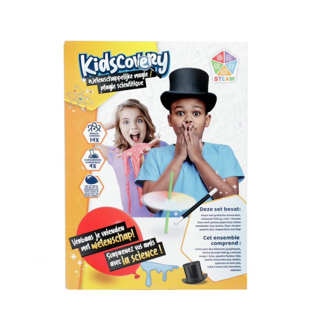 Kidscovery Science Magic Set M - Experiment Kit for Kids - Ages 8+