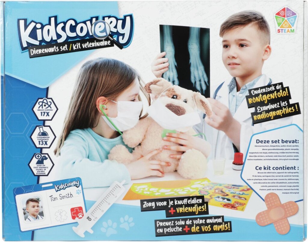 Kidscovery Experiment Veterinarian Set XL